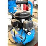 1 x Sil Air 30/9 230v Compressor With 9 Liter Tank - Approx RRP £550