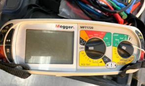 1 x Megger MFT1720 Multifunction Installation Tester - Includes Case and Accessories