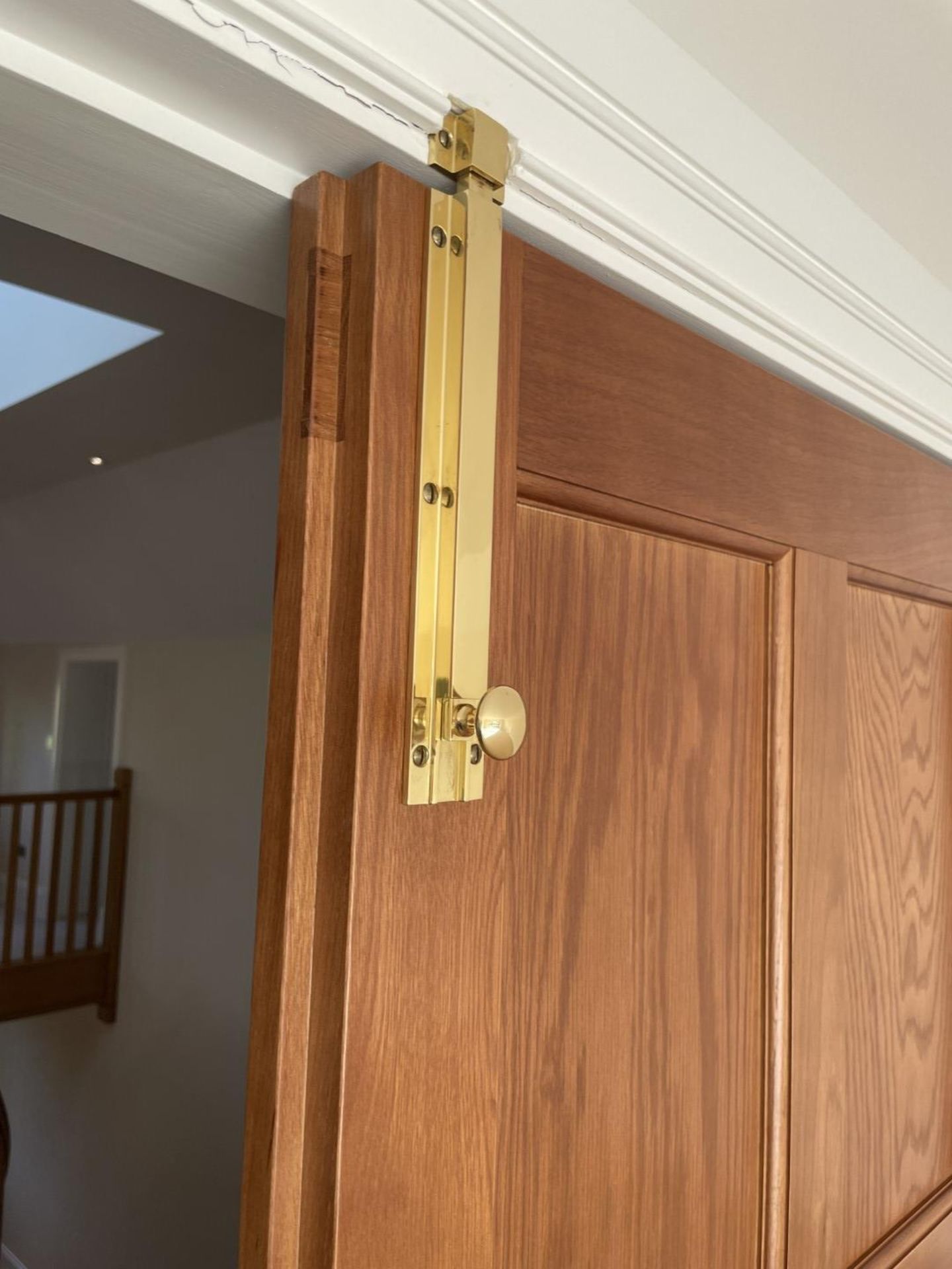 1 x Set of Stately Solid Wood Double Doors - Image 6 of 21