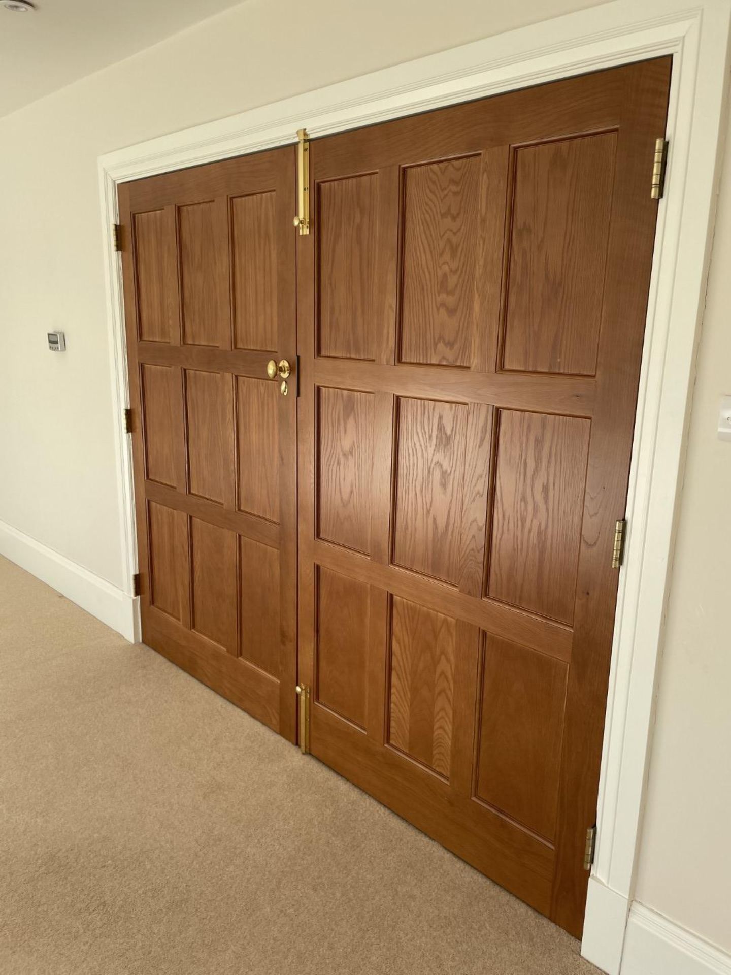1 x Set of Stately Solid Wood Double Doors - Image 16 of 21