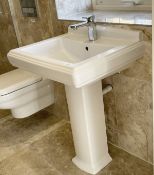 1 x Luxury VILLEROY + BOCH Sink Unit - Ref: PAN272 / BED3Bth - CL896 - NO VAT ON THE HAMMER -