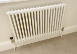 1 x ZEHNDER Traditional Tubular 3 Column Horizontal Radiator in White - Original Value £723.00