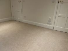 1 x Luxury Wool Bedroom + Dressing Room Carpets in a Neutral Tone with Premium Underlay
