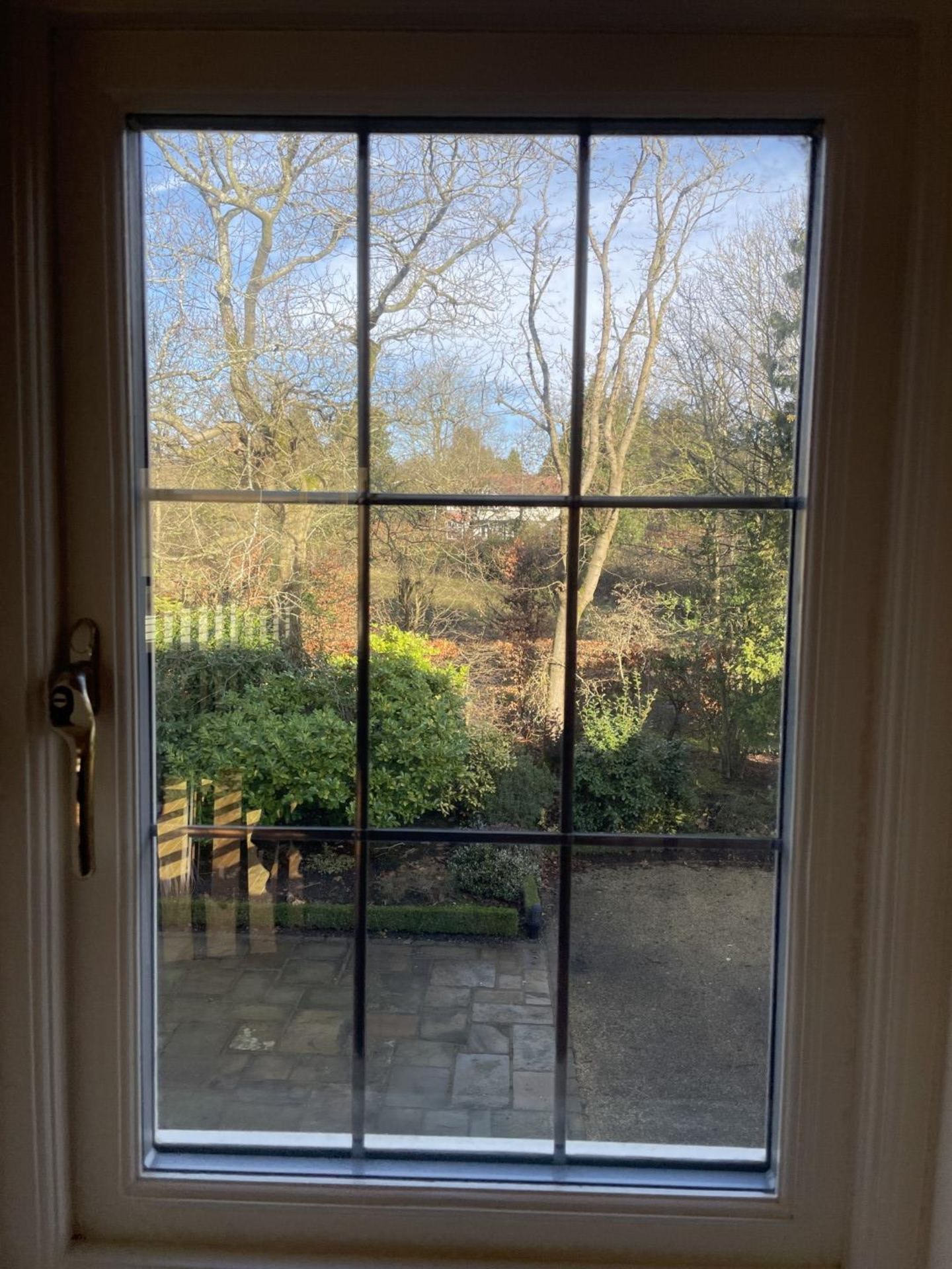 1 x Hardwood Timber Double Glazed & Leaded Window Frame - Ref: PAN216 - CL896 - NO VAT ON THE HAMMER - Image 6 of 8