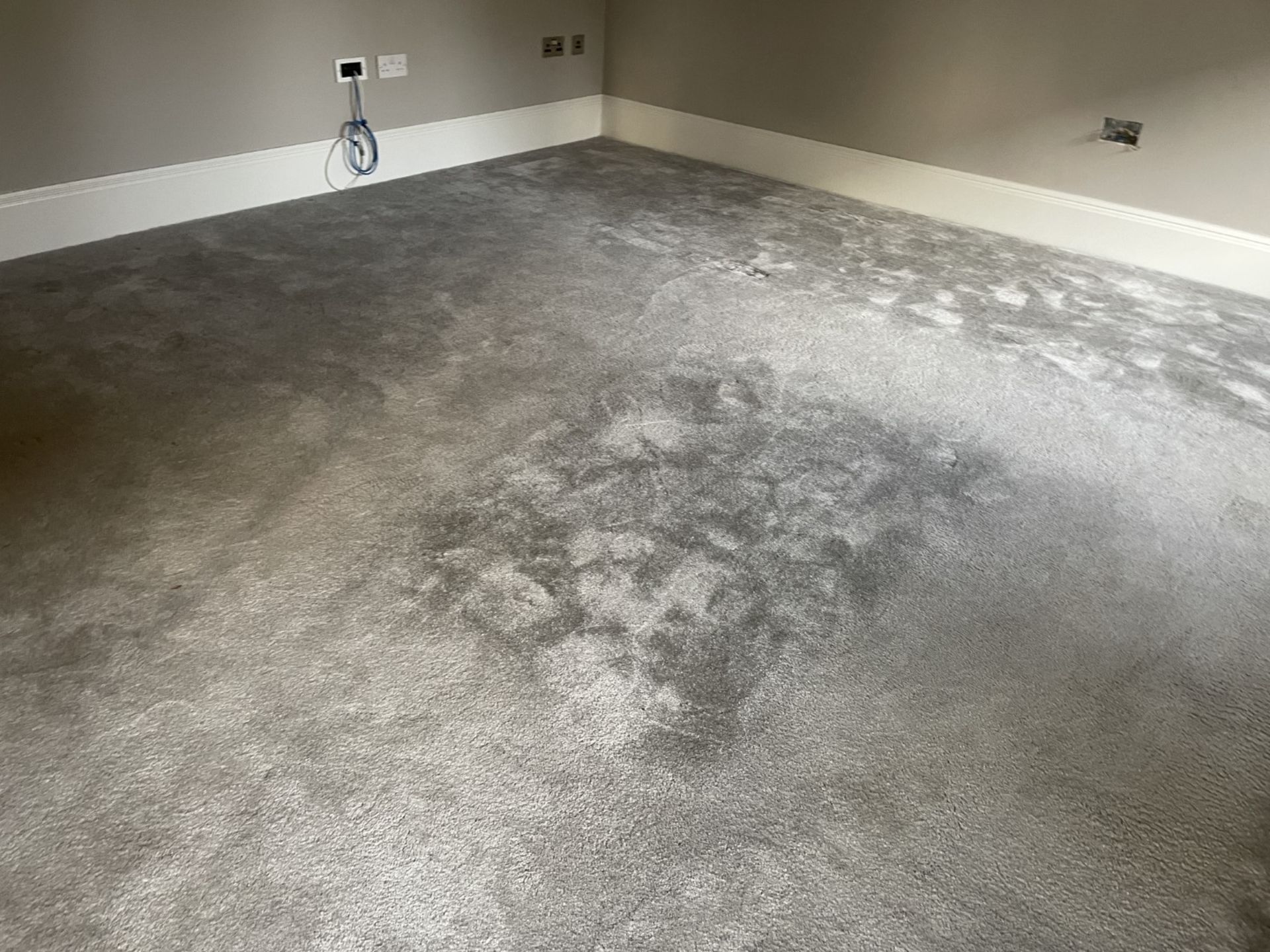 1 x Luxury Wool Downstairs Carpet in a Neutral Tone + Premium Underlay - Ref: PAN211 - CL896 - NO - Image 5 of 20