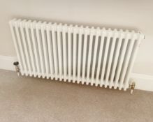 1 x ZEHNDER Traditional Tubular 3 Column Horizontal Radiator in White - Original Value £860.00