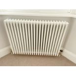 1 x ZEHNDER Traditional Tubular 4 Column Horizontal Radiator in White - Original Value £1,000 - Ref: