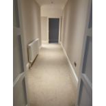 3 x Sections of Luxury Wool Upstairs Carpet in a Neutral Tone with Premium Underlay - Ref: UPSTRS/