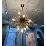 1 x Designer Big Bang Chandelier Ceiling Light - Recently Removed from a Luxury Furniture Retaile