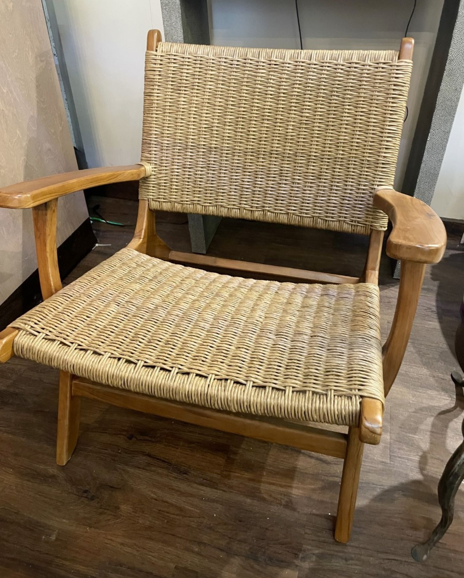 1 x 'Sloane' Stylish Rattan Occasional Chair