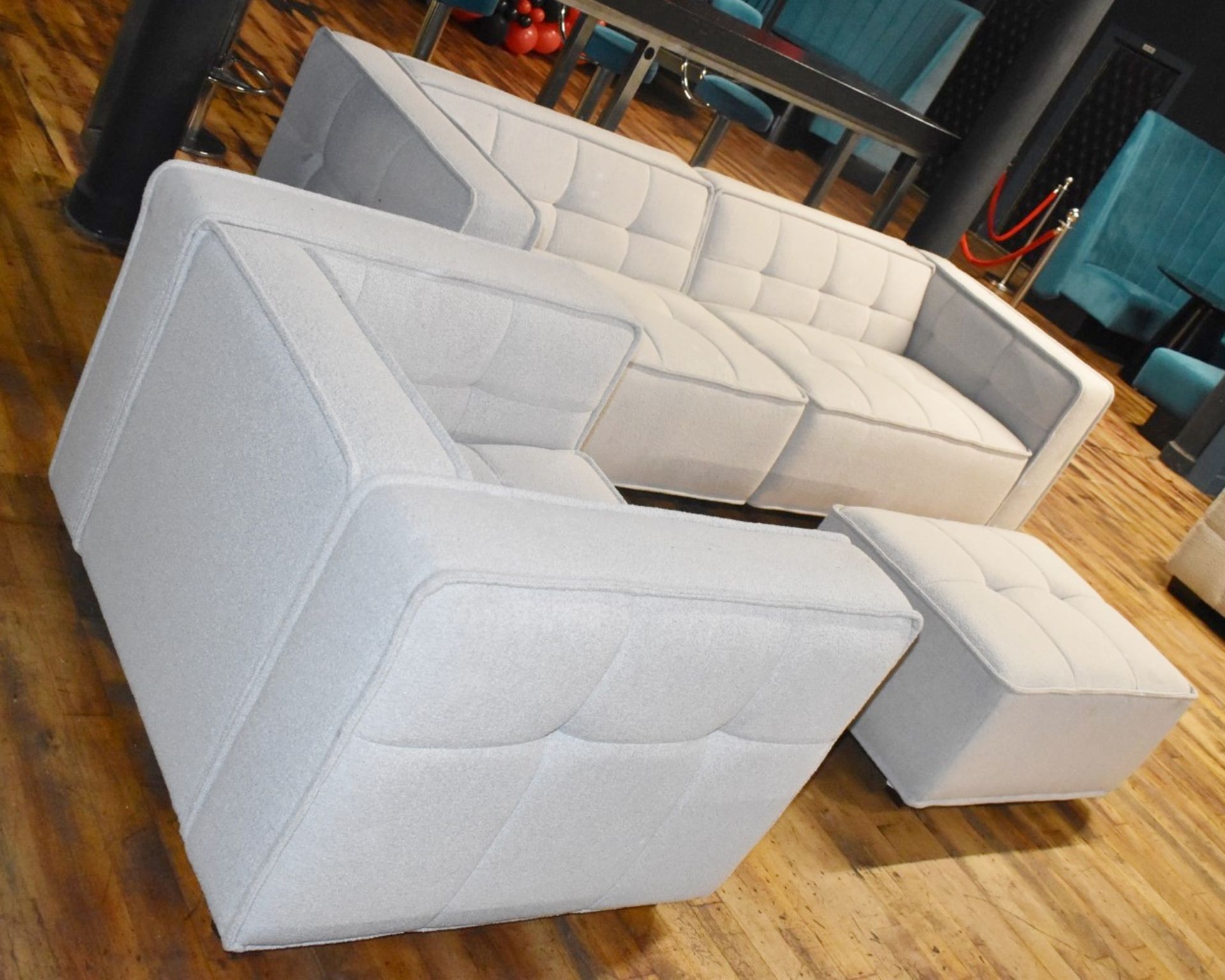 3-Piece Sofa Set, Upholstered with a Premium Upholstery in a Neutral Tone - Image 2 of 7