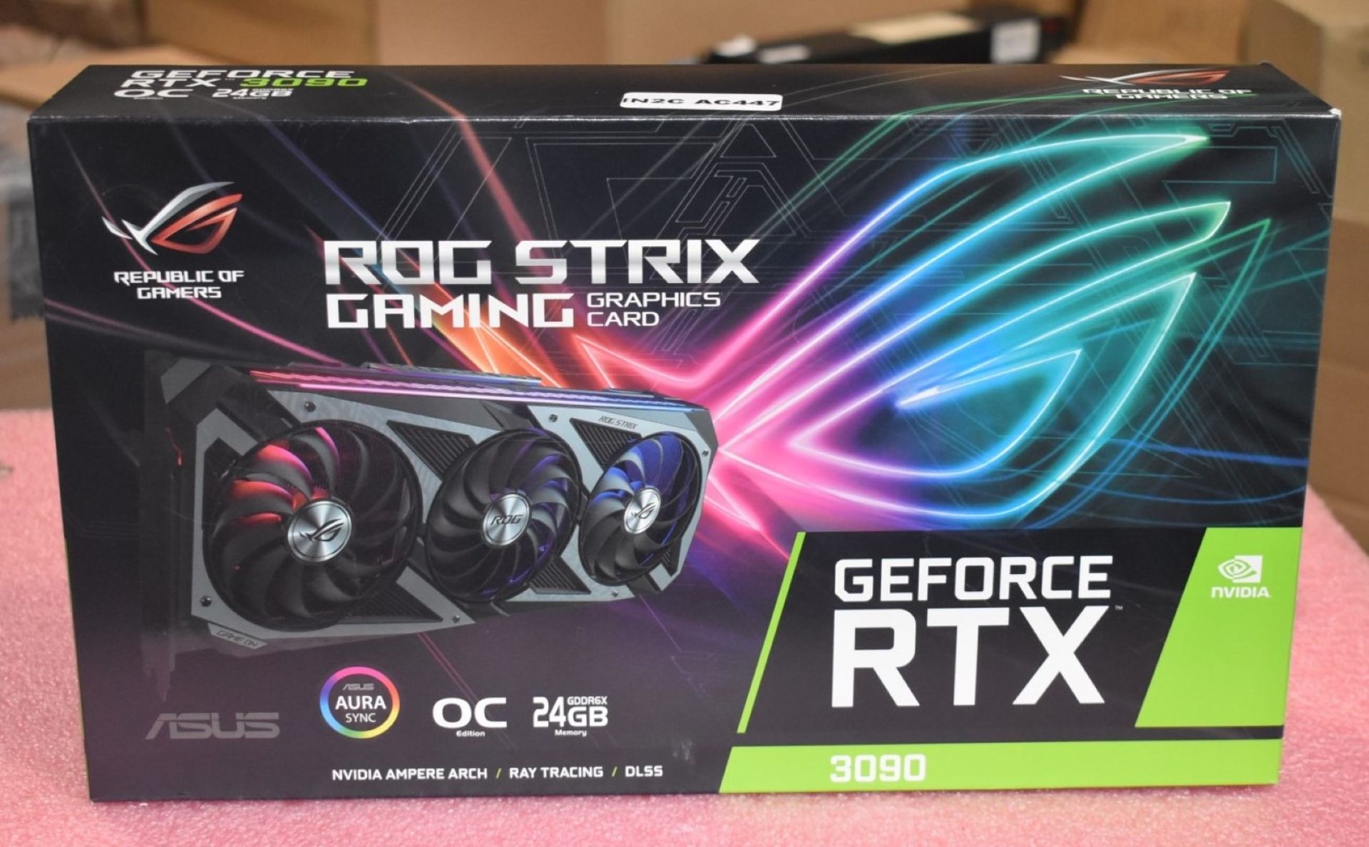 1 x Asus ROG Strix RTX3090 24gb Gaming Graphics Card With a Vector Strix Water Cooling Block - Image 13 of 16