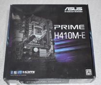 1 x Asus Prime H410M-E Intel LGA1200 Motherboard - Boxed With Accessories