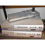 2 x Dedicated Micros DS21 16 Channel CCTV Surveillance Systems With 1 x KBS3 Joystick Controller