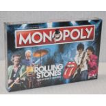 1 x MONOPOLY Collectors Edition ROLLING STONES Board Game - New and Sealed - CL720 - Ref: CA -