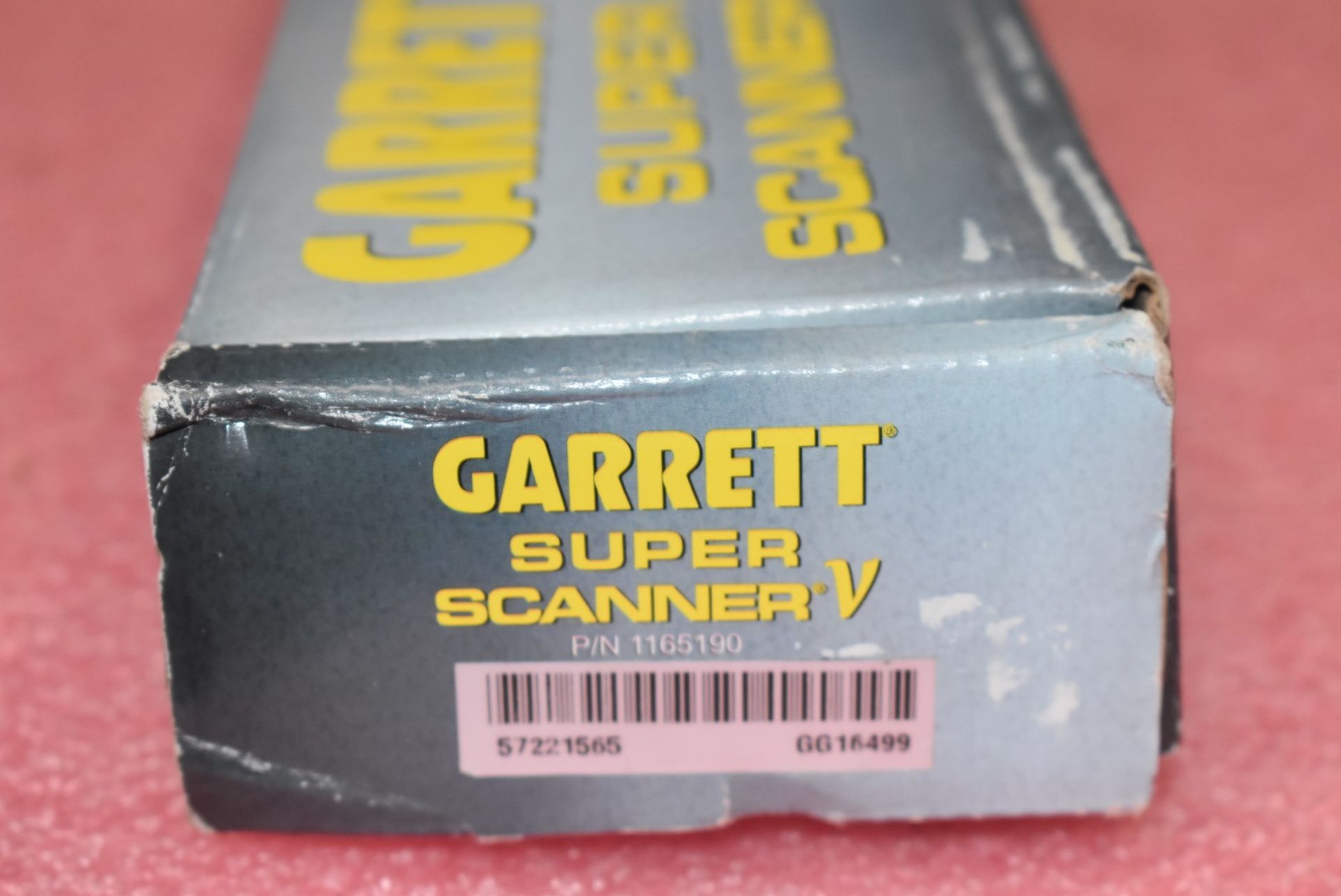 1 x Garrett Super Scanner V Vibrating Audible Hand Held Metal Detector - Unused With Original - Image 9 of 9