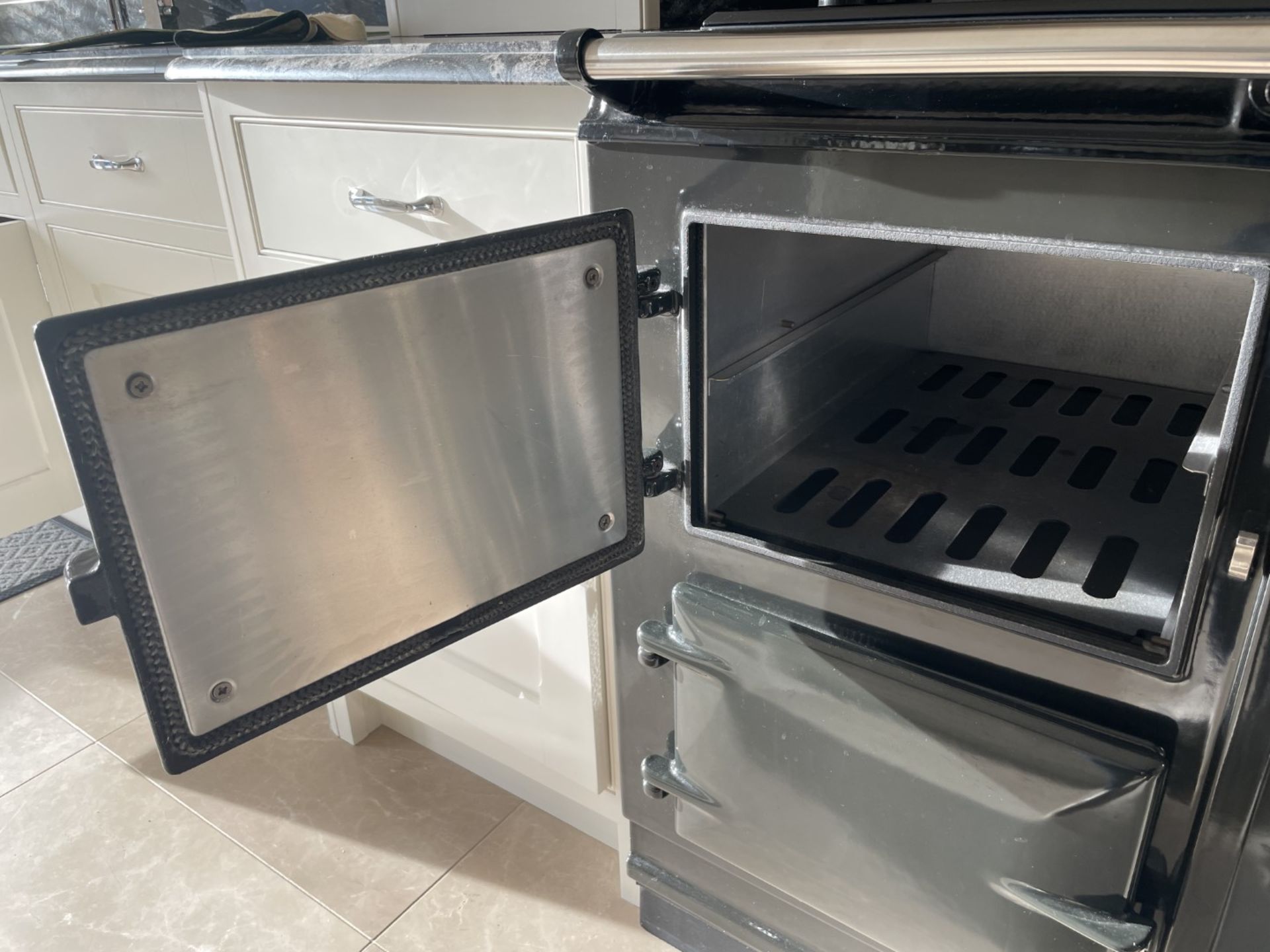 1 x AGA 4-Oven Electric Range Cooker With 2 Hot Plates, in Grey - NO VAT ON THE HAMMER - Image 69 of 99