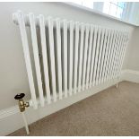 1 x ZEHNDER Traditional Tubular 3 Column Horizontal Radiator in White - Original Value £860.00 -