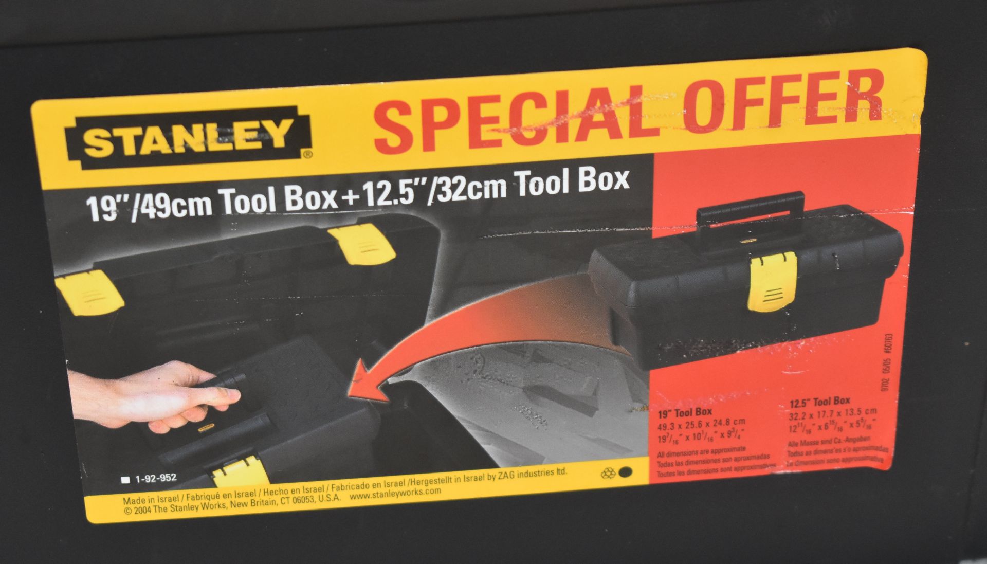 1 x BLACK DECKER 900W 115Mm Angle Grinder In Stanley Toolbox - Model Kg915 - Ref: K257 - CL905 - Lo - Image 12 of 12