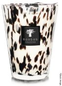 1 x BAOBAB COLLECTION 'Black Pearls Maxi' Large 3kg Luxury Scented Candle - Original Price £215.00