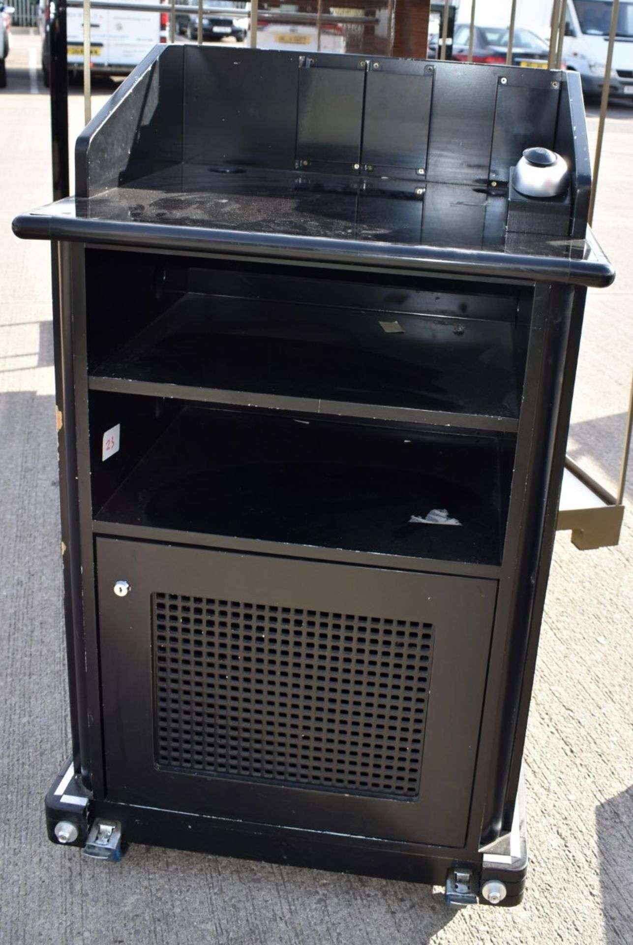 Till Base Unit 1 x Portable Mobile Sale Till Store Retail Counter Unit In Black, With ...