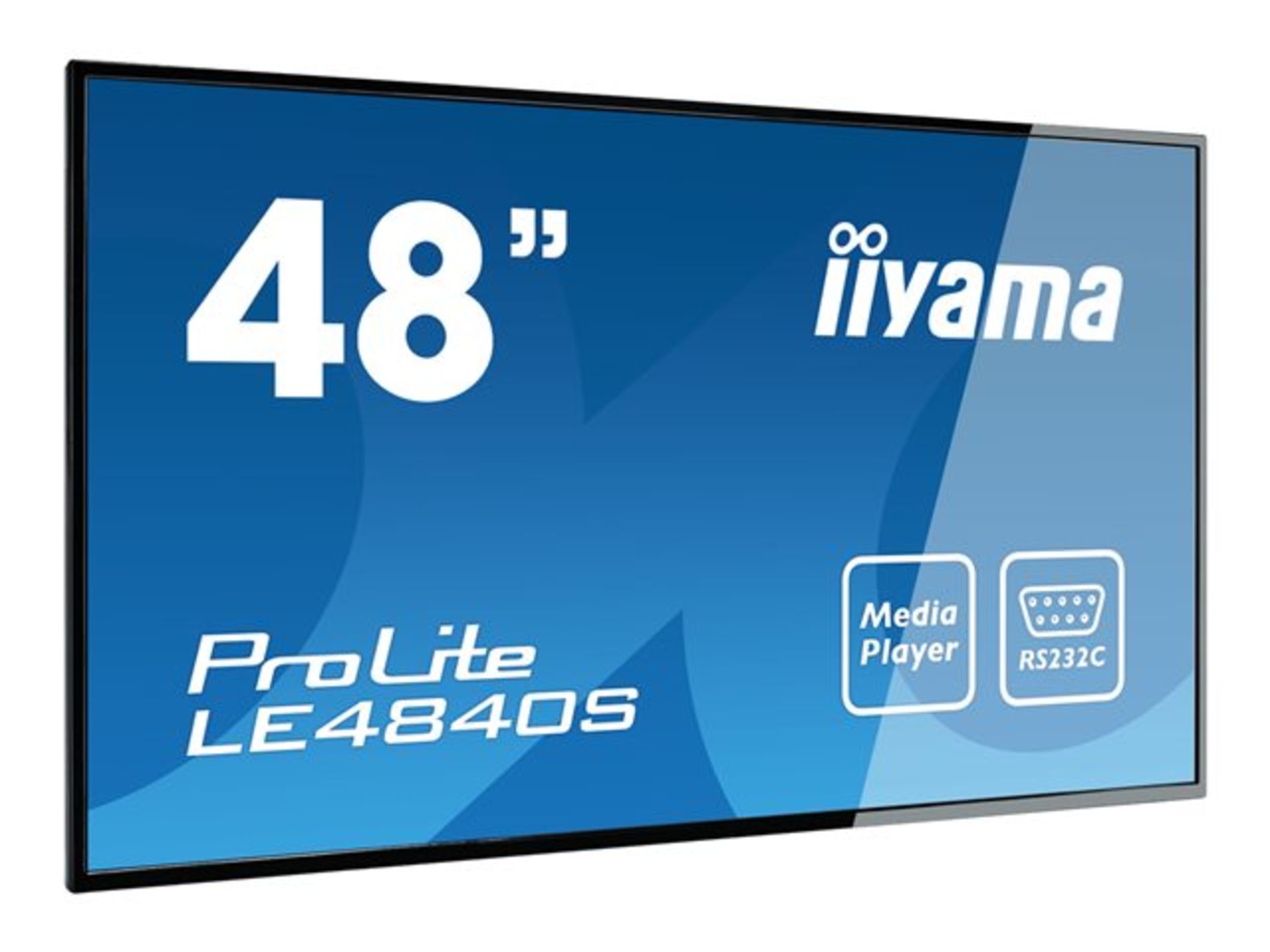 Sva Display 1 x iiyama ProLite 48 Inch Full HD Professional LED Display Monitor ...