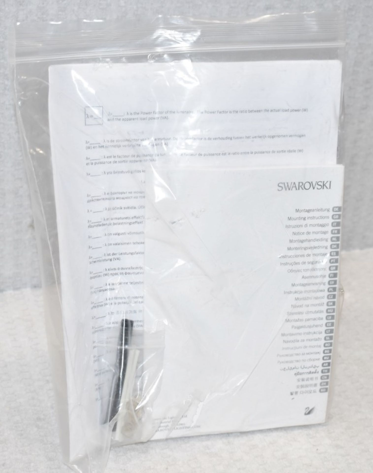 1 x SWAROVSKI-SCHONBEK 'Infinite Aura' Luxury Pendant Light Chandelier - Original Price £3,000 - Bild 3 aus 9