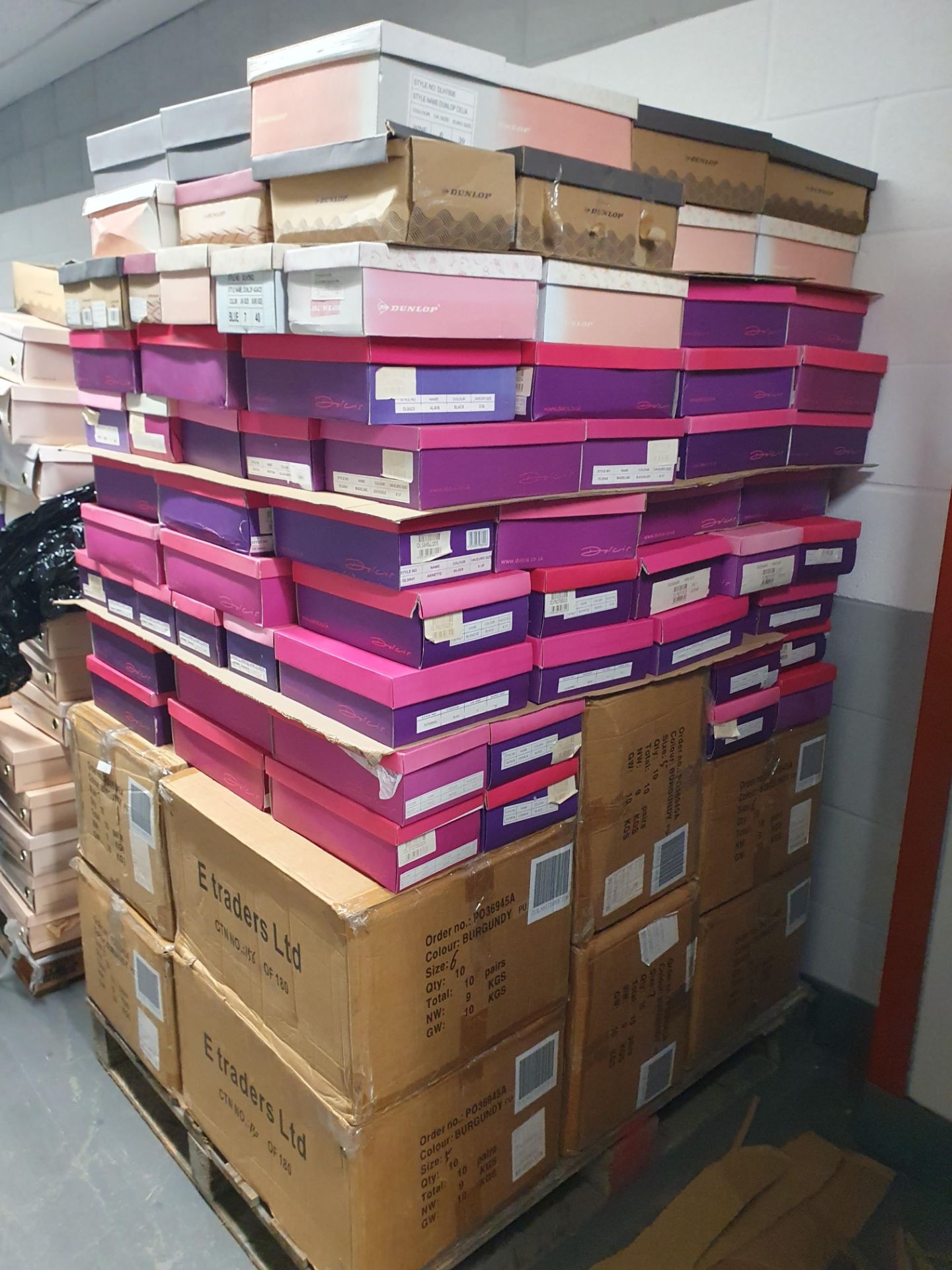 Pallet of 274 Pairs of Assorted Shoes - New/Boxed - CL907 - Ref: Pallet 2 - Location: Chadderton OL9 - Image 2 of 24