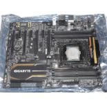 1 x Gigabyte GA-X99-SLI Motherboard With an Intel Core i7-5820k Processor