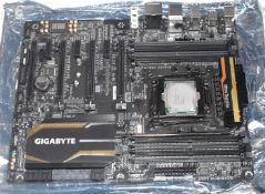 1 x Gigabyte GA-X99-SLI Motherboard With an Intel Core i7-5820k Processor