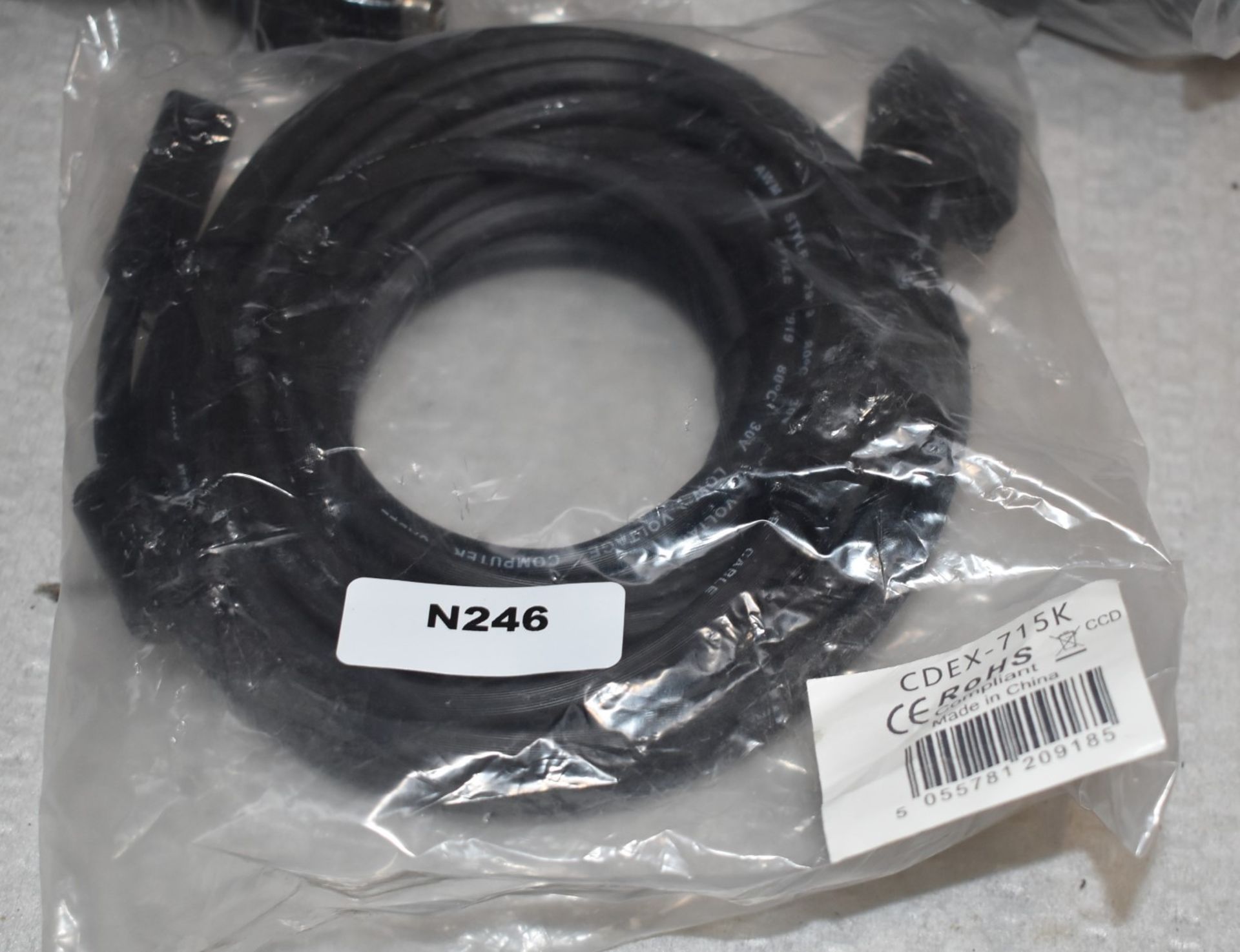 3 x CDEX 715K Cables Direct VGA Cables - 15 Meter Length - New in Packets - RRP £70 - Image 6 of 7