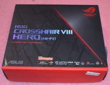 1 x Asus ROG Crosshair VIII Hero (Wi-Fi) Gaming Motherboard - Boxed With Accessories