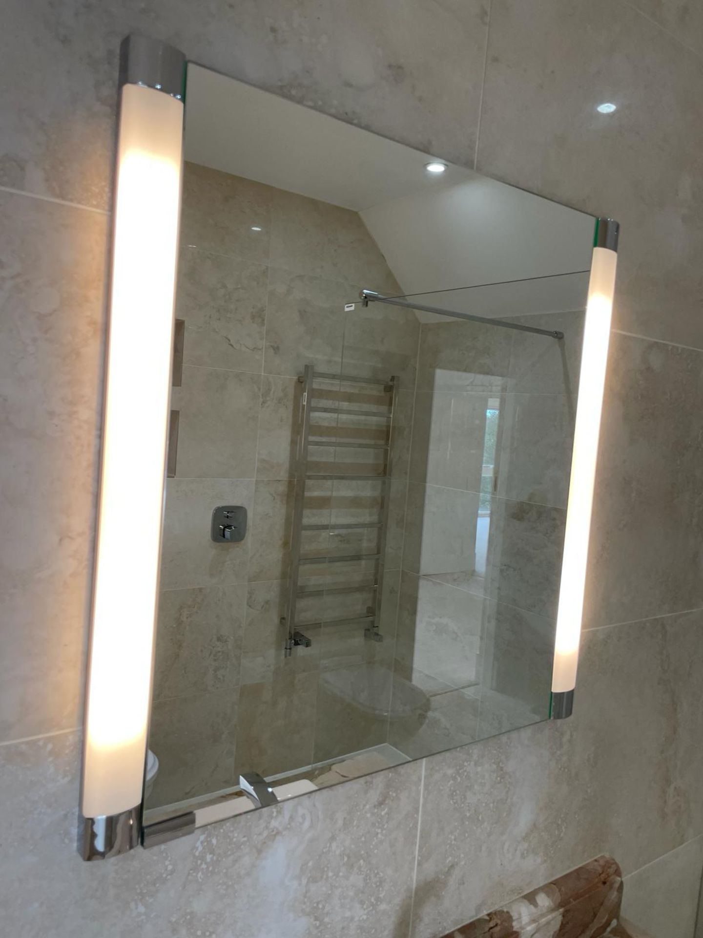 2 x KEUCO Illuminated Mirrored Wall Mounted Cabinets - Total Original Value: £2,000 - Ref: - Image 5 of 19