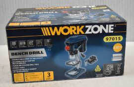 1 x WORKZONE Bench Drill - New/Boxed - Ref: K255 - CL905 - Location: Altrincham WA14Conditio