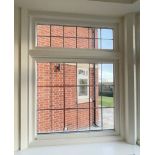 1 x Hardwood Timber Double Glazed Window Frame - Ref: PAN163 - CL896 - NO VAT ON THE HAMMER