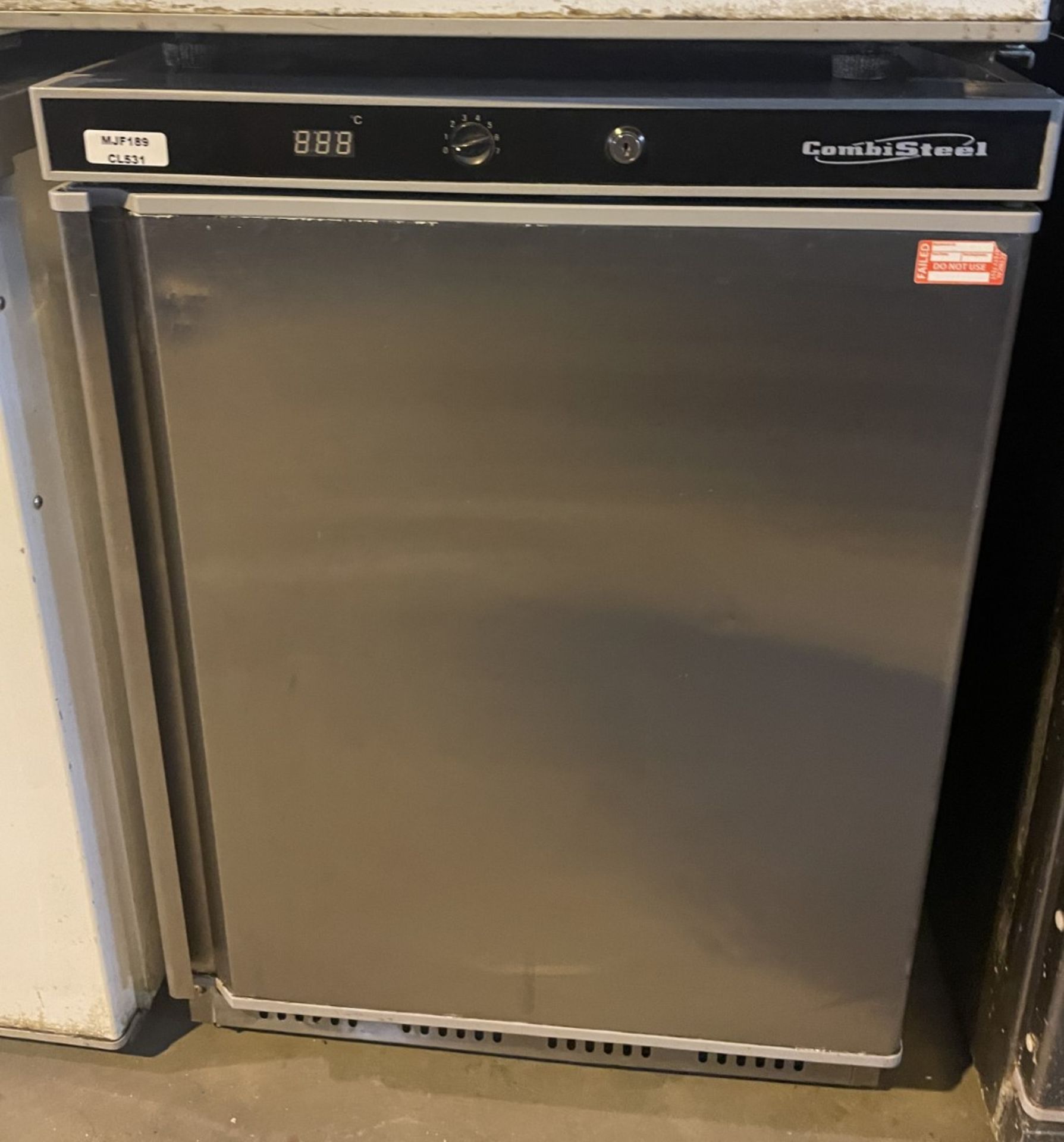 1 x CombiSteel HR200 Stainless Steel Undercounter Commercial Refrigerator - Model HR200 S/S - Dimens - Image 5 of 6