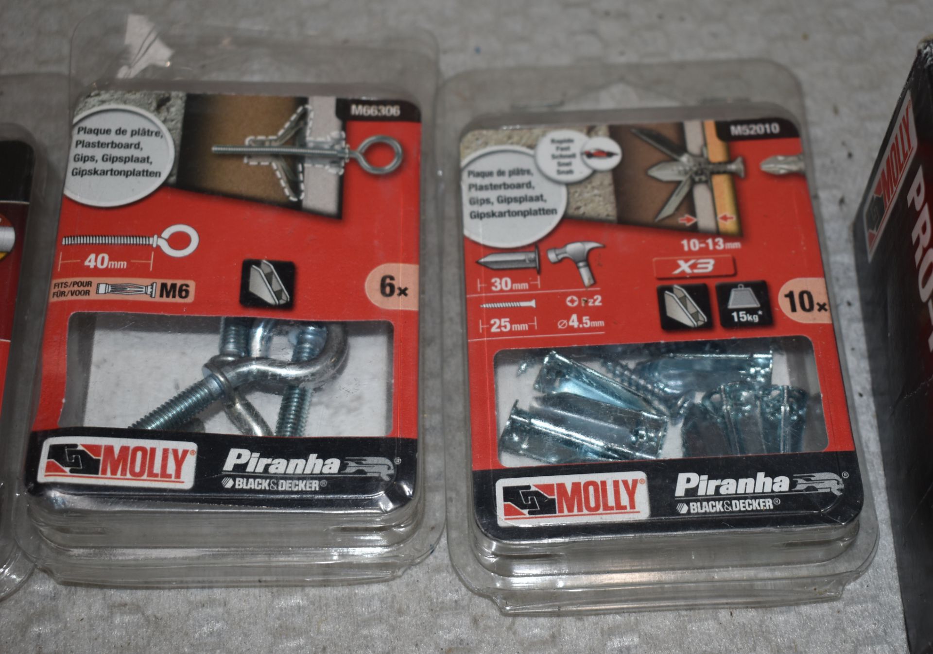 1 x Assortment Of Plasterboard Screws and Fixings - Mostly Molly Brand - Ref: K266 - CL905 - Locatio - Image 5 of 9