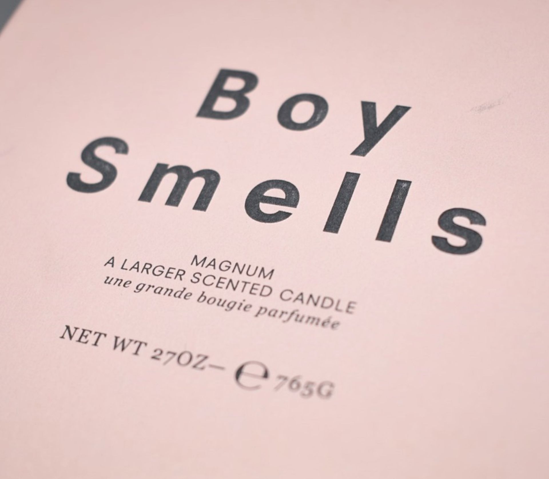 1 x BOY SMELLS 'Ash' Luxury Scented Candle (796g) - Original Price £120.00 - Unused Boxed Stock - Image 4 of 9