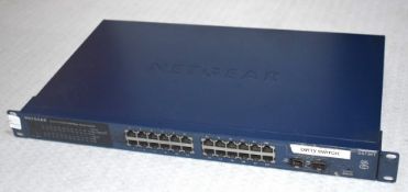 1 x Netgear GS724T 24 Port Smart Switch