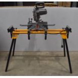 1 x JCB Mitre Saw Stand With Performance Power PSMS210L Sliding Mitre Saw - Ref: K285 - CL905 -