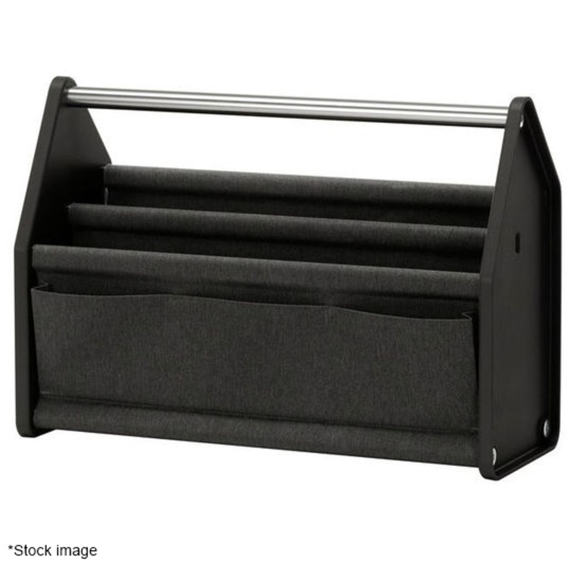 1 x VITRA 'Locker Box' Designer Portable Desk Organiser in Black & Grey - Original Price £185.00 - Image 6 of 6