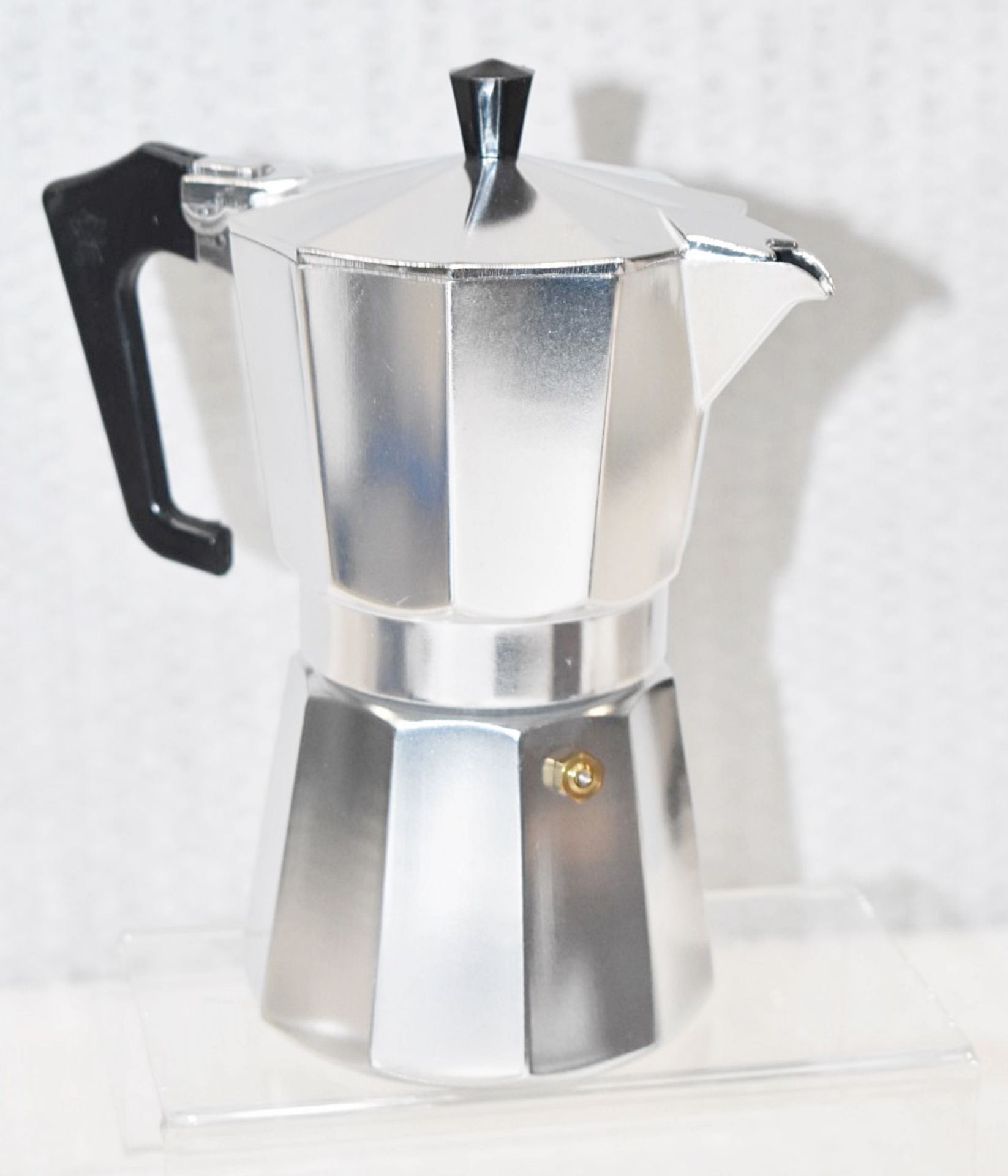 1 x PEZZETTI Italexpress Aluminium Stove Top 6-Cup Moka Pot - Unused Boxed Stock - Ref: HBK364 / - Image 2 of 6