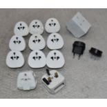 1 x Assortment Of Plug Adapters - Ref: K268 - CL905 - Location: Altrincham WA14Condition Rep