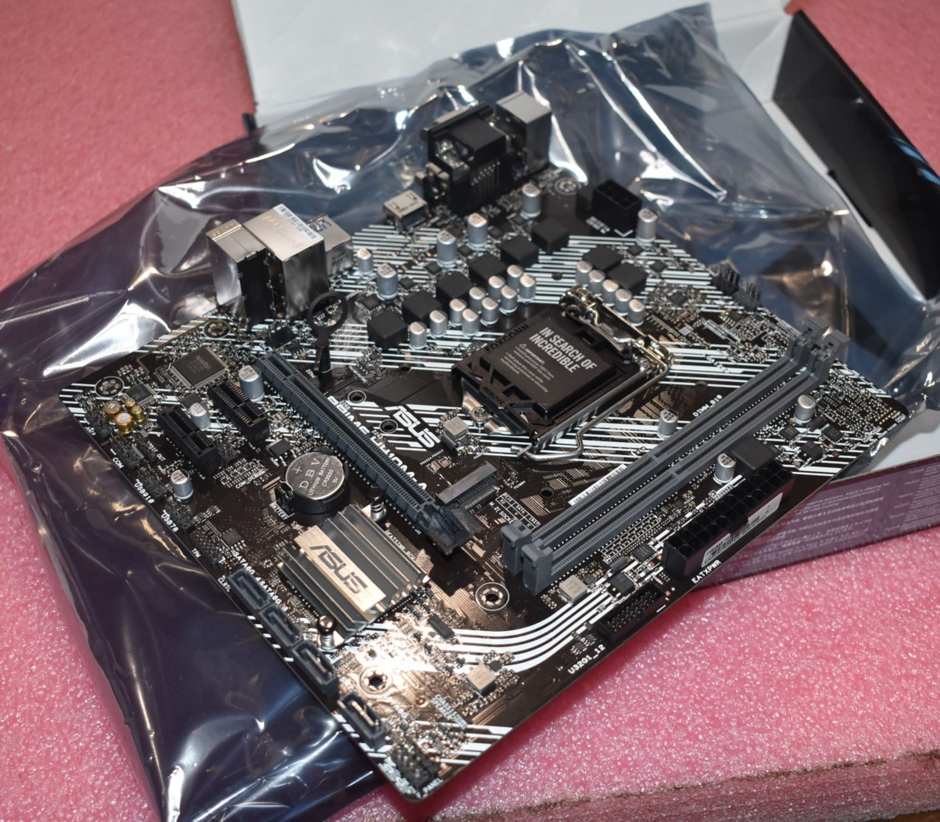 1 x Asus Prime H410M-A Intel LGA1200 Motherboard - Boxed With Accessories - Image 2 of 4