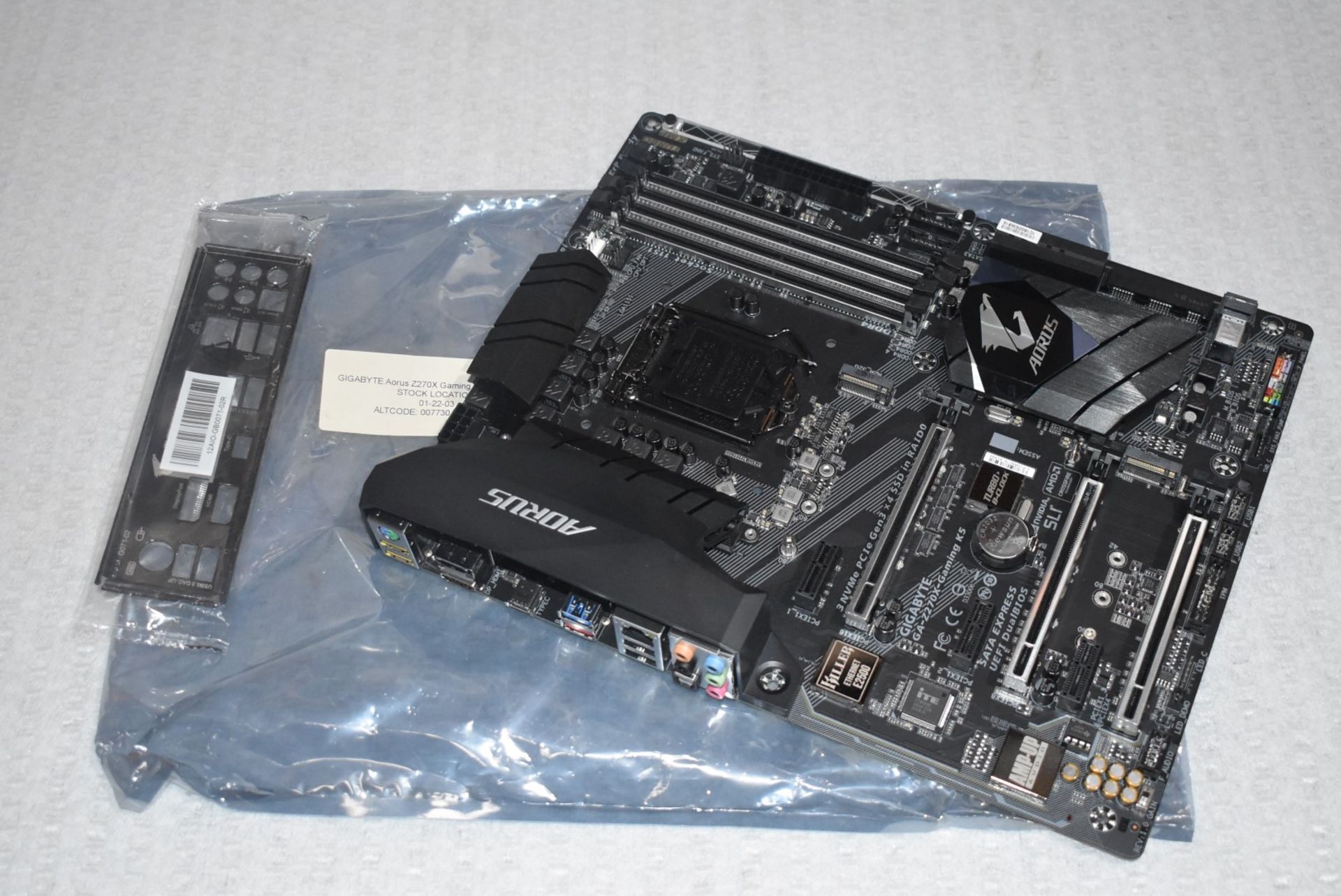 1 x Gigabyte Aorus GA-Z270X-Gaming K5 Motherboard For Intel Processors N101 - Image 6 of 6