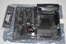 1 x Gigabyte Aorus GA-Z270X-Gaming K5 Motherboard For Intel Processors N101