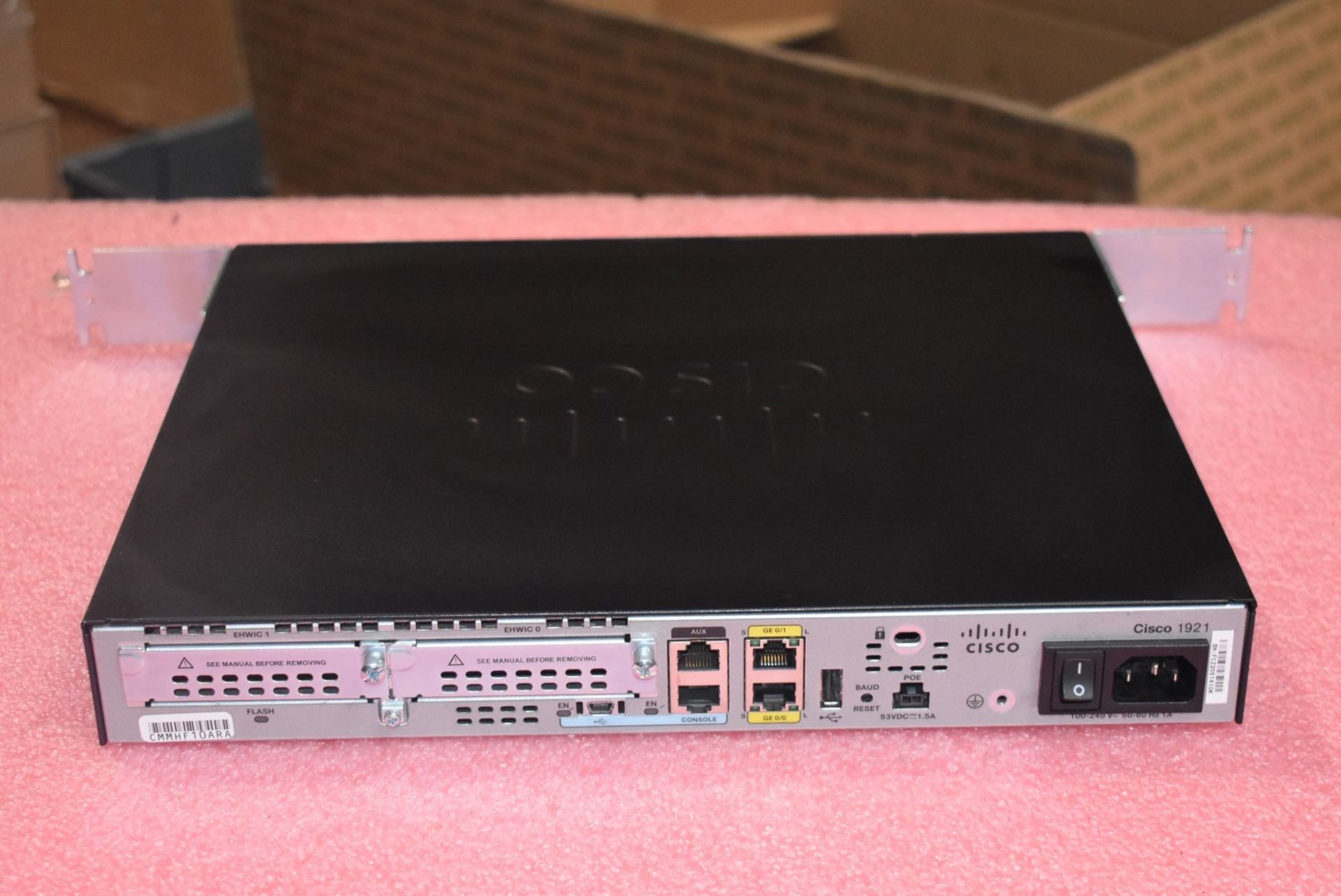 1 x Cisco 1921 Series Integrated Services Router - Image 4 of 4