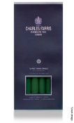24 x CHARLES FARRIS 10" Dinner Candles in Dark Green - Total Original £35.90 - Read Full Description
