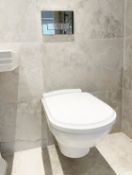 1 x VILLEROY & BOCH Wall Hung Toilet with Geberit Flush Plate - Ref: PAN231 - CL896 - NO VAT ON