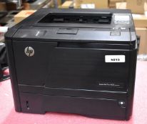 1 x HP LaserJet Pro 4000 Series Laser Printer - Requires Toner